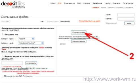 Как скачать файлы с Deposit (4)